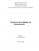 Influencia de los medios de comunicacion en los diversos sectores de la opinion publica