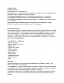 LABORATORIO. RADIACIÓN ELECTROMAGNETICA