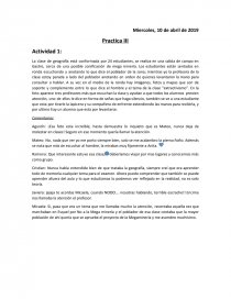 Actividad de Practicas de enseñanza en secundario de geografia. Página 1