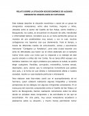 RELATO SOBRE LA SITUACIÓN SOCIOECONÓMICO DE ALGUNOS INMIGRANTES VENEZOLANOS EN CARTAGENA