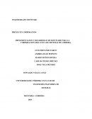 IMPLEMENTACION Y DESARROLLO DE SOFTWARE PARA LA CORPORACION EDUCATIVA DE SISTEMAS DE CORDOBA