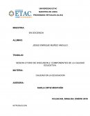 SESION 2 FORO DE DISCUSION 2. COMPONENTES DE LA CALIDAD EDUCATIVA