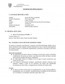 INFORME PSICOPEDAGÓGICO