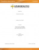 Estadística Descriptiva Estudio de caso Taller 1