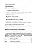 Acumulación de dividendos pagados