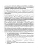 Actividad individual: los retos futuros del kiosco de prensa