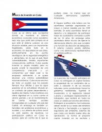 CUBA; BOLIVIA. Página 1