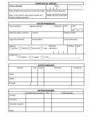 Formato de SOLICITUD DE EMPLEO