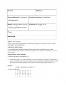 Módulo 3: Programación modular, arreglos y persistencia de datos