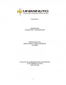 MAPA CONCEPTUAL PLANEACIÓN Y ORGANIZACIÓN