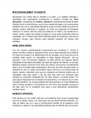 Racionalismo Clasico