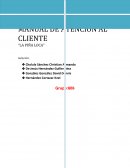 MANUAL DE ATENCION AL CLIENTE “LA PIÑA LOCA”