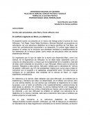 El conflicto originario en Marx y su dialéctica