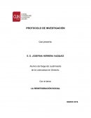 LA REINTEGRACIÓN SOCIAL