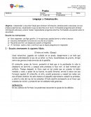 Prueba 1ero Lenguaje y Comunicación