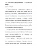 ¿Cuál fue la importancia de la industrialización en la segunda guerra mundial?