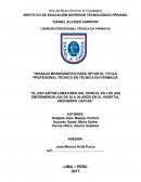 EL USO ANTINFLAMATORIO DEL PEREJIL EN LOS (AS) ENFERMEROS (AS) DE 20 A 50 AÑOS EN EL HOSPITAL ARZOBISPO LOAYZA