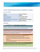 Requisitos legales para llevar contabilidad en un negocio