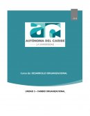 UNIDAD 3 – CAMBIO ORGANIZACIONAL