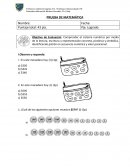 PRUEBA DE MATEMATICA N°1