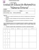 Evaluación matemática