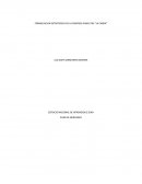 FORMULACION ESTRATEGICA DE LA EMPRESA PANELITAS “LA CABRA”