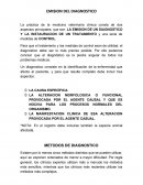 Emision de diagnostico mvz