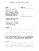PSICOLOGÍA E INGENIERÍA: REALIDAD VIRTUAL.