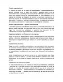 División organizacional