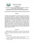 El Microscopio compuesto. Informe de microscopia