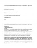 Actividad de aprendizaje Video “Técnicas de cultura física”