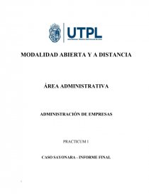 CASO SAYONARA - INFORME FINAL. Página 1