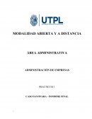 CASO SAYONARA - INFORME FINAL