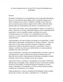El control organizacional en el siglo XXI: En busca del trabajador auto disciplinado