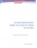 Teoría de valores y su relación con la evolución del ser humano y el marco jurídico