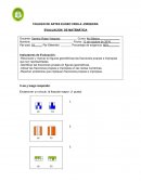 EVALUACION DE MATEMÁTICA