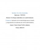 Modulo: El enfoque sistemático en la administración. Herrería “Fonseca”