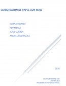 Elaboración de Papel vegetal