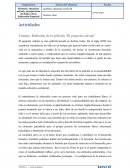 Trabajo: Reflexión de la película “El pequeño salvaje”