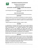 DETECCIÓN Y CALIBRACIÓN DE UN ESPECTRO DE RAYOS GAMMA