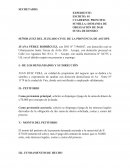 PRINCIPAl SUMILLA: DEMANDA DE OBLIGACION DE DAR SUMA DE DINERO