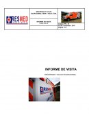 INFORME DE VISITA SEGURIDAD Y SALUD OCUPACIONAL.