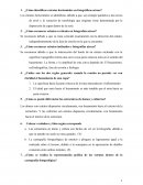 ¿Cómo identificar estratos horizontales en fotográficas aéreas?