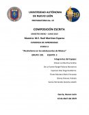 Alcoholismo en los adolescentes de México