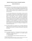 Gestión de Proyectos y Estrategia Competitiva Espresso Americano S.A
