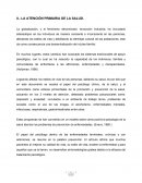 La atención primaria de la salud. Estilos de vida y promoción de la salud