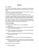 Diabetes. ¿Qué es?
