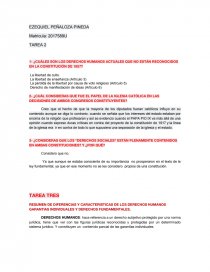 ¿CUÁLES SON LOS DERECHOS HUMANOS ACTUALES QUE NO ESTÁN RECONOCIDOS EN LA CONSTITUCIÓN DE 1857?. Página 1