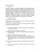 Materiales compuestos y metalicos