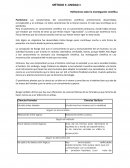 Reflexiones sobre la investigación científica